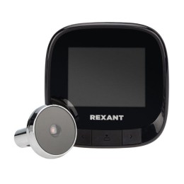 45-1111 Rexant | Видеоглазок дверной DV-111 с цветным LCD-дисплеем 2.4дюйм и функцией записи фото