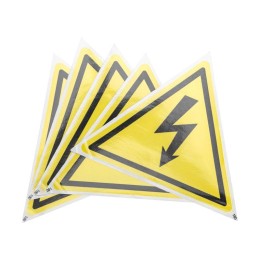 56-0006-5 Rexant | Наклейка знак электробезопасности "Опасность поражения электротоком" 160х160х160мм