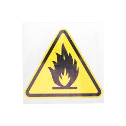 55-0020 Rexant | Наклейка знак пожарной безопасности "Пожароопасно" 150х150х150мм