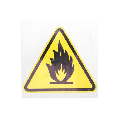 55-0020 Rexant | Наклейка знак пожарной безопасности "Пожароопасно" 150х150х150мм