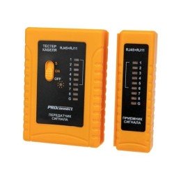 12-1006-4 PROCONNECT | Тестер кабеля RJ45+RJ11 HT-C004
