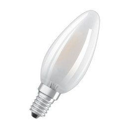 4058075602779 LEDVANCE | Лампа светодиодная филаментная LED SUPERSTAR+ CL B GL FR 40 dim 3.4W/927 3.4Вт 2700К тепл. бел. E14 470лм B угол пучка 300град. 220-240В диммир. (замена 40Вт) матов. стекло