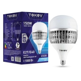 TKE-HP-E40/E27-150-6.5K TOKOV ELECTRIC | Лампа светодиодная 150Вт HP 6500К E40/E27 176-264В TOKOV