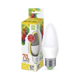 4690612003948 ASD | Лампа светодиодная LED-свеча-standard 7.5Вт свеча 3000К тепл. бел. E27 675лм 160-260В