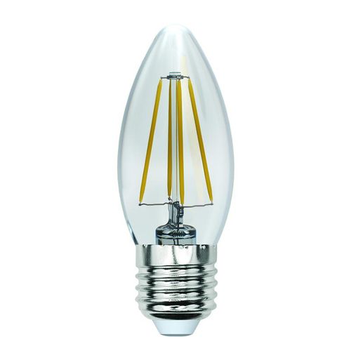 UL-00005901 Uniel | Лампа светодиодная LED-C35-13W/3000K/E27/CL PLS02WH Sky прозр. картон