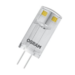 4058075449770 LEDVANCE | Лампа светодиодная LED Star 100лм 0.9Вт 2700К тепл. бел. G4 PIN угол пучка 320град. 12В (замена 10вт) прозр. пластик (уп.2шт)