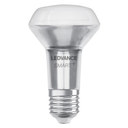 4058075609495 LEDVANCE | Лампа светодиодная LEDVANCE SMART+ R 345лм 6Вт RGBWК мультицвет E27 R угол пучка 45град. 220-240В диммир. (замена 40Вт) прозр. пластик