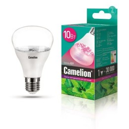 13241 Camelion | Лампа светодиодная LED10-PL/BIO/E27 10Вт 220В для растений