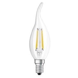 4058075602830 LEDVANCE | Лампа светодиодная филаментная LED SUPERSTAR+ CL BA FIL 40 dim 3.4W/927 3.4Вт 2700К тепл. бел. E14 470лм BA угол пучка 300град. 220-240В диммир. (замена 40Вт) прозр. стекло