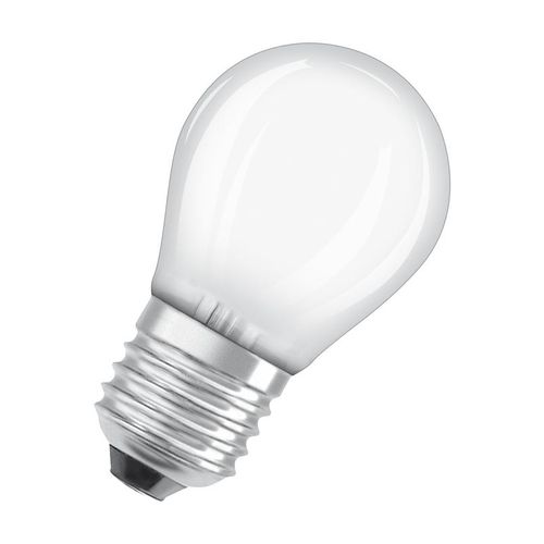 4058075603134 LEDVANCE | Лампа светодиодная филаментная LED SUPERSTAR+ CL P GL FR 40 dim 3.4W/940 3.4Вт 4000К нейтр. бел. E27 470лм P угол пучка 320град. 220-240В диммир. (замена 40Вт) матов. стекло