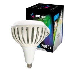 KHWLED200WE4065 КОСМОС | Лампа светодиодная KOSMOS premium HWLED 200Вт 6500К E40 220В