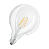 4058075602939 LEDVANCE | Лампа светодиодная филаментная LED SUPERSTAR+ CL GLOBE125 FIL 100 dim 11W/940 11Вт 4000К нейтр. бел. E27 1521лм G125 угол пучка 320град. 220-240В диммир. (замена 100Вт) прозр. стекло