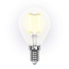 UL-00000303 Uniel | Лампа LED-G45-6W/WW/E14/FR PLS02WH