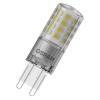 4058075432246 LEDVANCE | Лампа светодиодная LED Star 470лм 4Вт 2700К тепл. бел. G9 PIN угол пучка 320град. 220-240В диммир. (замена 40Вт) прозр. пластик