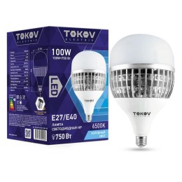 TKE-HP-E40/E27-100-6.5K TOKOV ELECTRIC | Лампа светодиодная 100Вт HP 6500К E40/E27 176-264В TOKOV