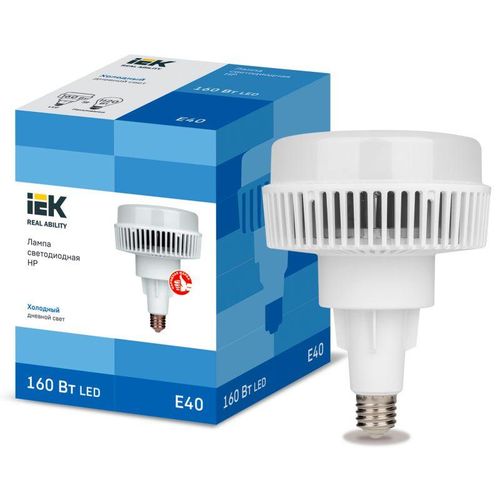 LLE-HP-160-230-65-E40 IEK | Лампа светодиодная HP 160Вт 120град. 230В 6500К E40