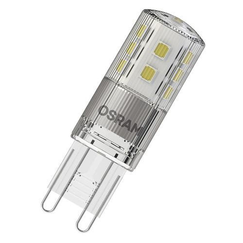 4058075607286 LEDVANCE | Лампа светодиодная LED Star 320лм 3Вт 2700К тепл. бел. G9 PIN угол пучка 300град. 220-240В диммир. (замена 30Вт) прозр. пластик