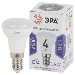 Б0048022 Эра | Лампа светодиодная LED R39-4W-860-E14 R39 4Вт рефлектор E14 холод. бел.