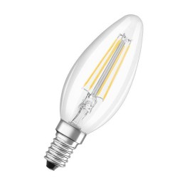 4058075602731 LEDVANCE | Лампа светодиодная филаментная LED SUPERSTAR+ CL B FIL 40 dim 3.4W/927 3.4Вт 2700К тепл. бел. E14 470лм B угол пучка 300град. 220-240В диммир. (замена 40Вт) прозр. стекло