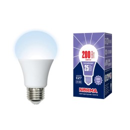 UL-00004471 Volpe | Лампа светодиодная LED-A70-25W/6500K/E27/FR/NR Norma 25Вт матовая 6500К холод. бел. E27 (упак. картон)