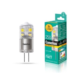 13862 Camelion | Лампа светодиодная LED3-G4-JD-NF/830/G4 3Вт 220В