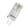 4058075431935 LEDVANCE | Лампа светодиодная LED Star 100лм 0.9Вт 2700К тепл. бел. G4 PIN угол пучка 320град. 12В (замена 10вт) прозр. пластик