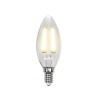 UL-00002198 Uniel | Лампа светодиодная LED-C35-6Вт/NW/E14/CL GLA01TR прозр.