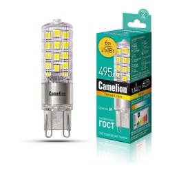 13706 Camelion | Лампа светодиодная LED6-G9-NF/830/G9 6Вт 220В