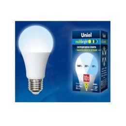 UL-00002372 Uniel | Лампа светодиодная LED-A60-10W/NW/E27 /FR/MB PLM11WH Multibright 10Вт грушевидная матовая 4000К нейтр. бел. E27 100-50-10 (упак. картон)