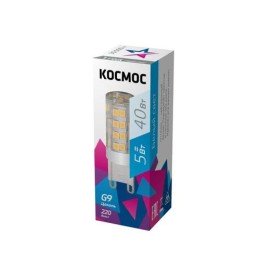 LksmLED5WG9C4500pc КОСМОС | Лампа светодиодная 5Вт 220В G9 4500К