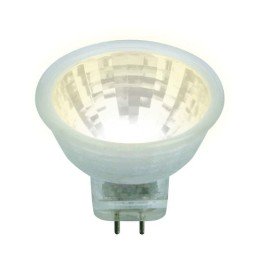 UL-00001702 Uniel | Лампа светодиодная LED-MR11-3W/WW/GU4/220V GLZ21TR 220В прозр. свет теплый бел. 3000К упак. картон