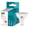 LLE-MR16-5-230-40-GU5 IEK | Лампа светодиодная Eco 5Вт MR16 софит 4000К нейтр. бел. GU5.3 450лм 230-240В