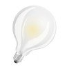 4058075591417 LEDVANCE | Лампа светодиодная филаментная PARATHOM CL GLOBE95 GL FR 60 non-dim 6.5W/827 6.5Вт 2700К тепл. бел. E27 806лм G95 угол пучка 300град. 220-240В (замена 60Вт) матов. стекло