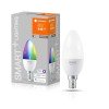 4058075485570 LEDVANCE | Лампа светодиодная SMART+ WiFi Candle Multicolour 40 5Вт/2700-6500К E14