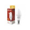 4690612020389 IN HOME | Лампа светодиодная LED-СВЕЧА-VC 6Вт свеча 3000К тепл. бел. E14 570лм 230В IN