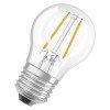 4058075603097 LEDVANCE | Лампа светодиодная филаментная LED SUPERSTAR+ CL P FIL 40 dim 3.4W/940 3.4Вт 4000К нейтр. бел. E27 470лм P угол пучка 320град. 220-240В диммир. (замена 40Вт) прозр. стекло