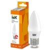 LLE-C35-5-230-30-E27 IEK | Лампа светодиодная ECO C35 5Вт свеча 3000К тепл. бел. E27 450лм 230-240В