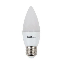 1027825-2 JazzWay | Лампа светодиодная PLED-SP 7Вт C37 свеча 3000К тепл. бел. E27 530лм 230В