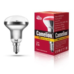 8977 Camelion | Лампа накаливания MIC R50 40Вт E14