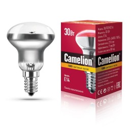 8976 Camelion | Лампа накаливания MIC R39 30Вт E14