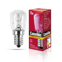 12116 Camelion | Лампа накаливания MIC 15/P/CL/E14 15Вт E14 220-230В для холодильников и швейн. машин
