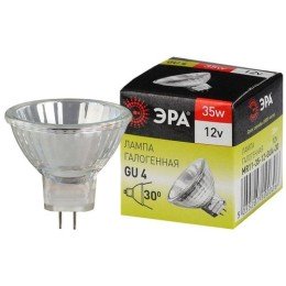 C0027362 Эра | Лампа галогенная GU4-MR11-35W-12V-30Cl
