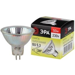 C0027365 Эра | Лампа галогенная GU5.3-JCDR (MR16) -50W-230V-Cl
