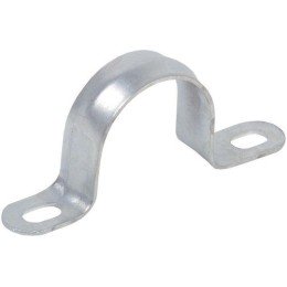 CMAT11-16-100 IEK | Скоба крепежная двухлапковая d16-17мм метал.