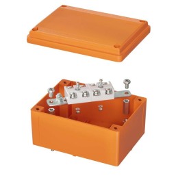 FSK20410 DKC | Коробка ответвительная FS 150х110х70мм 4р 450В 20А 10кв.мм нерж. контакт с гладкими стенками и клеммн. IP56 пластик.