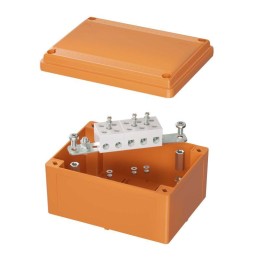FSB20516 DKC | Коробка ответвительная FS 150х110х70мм 5р 450В 30А 16кв.мм с гладкими стенками и клеммн. IP56 пластик.