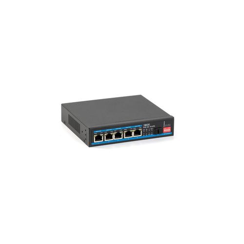 4086 Бастион | Коммутатор SKAT PoE-5E-1S UPS бесперебойный POE 120Вт порты: 5-Ethernet 1-Uplink