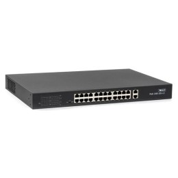 4077 Бастион | Коммутатор SKAT PoE-24E-2G v.2 PoE Plus 250Вт порты: 24-Ethernet 2-Uplink