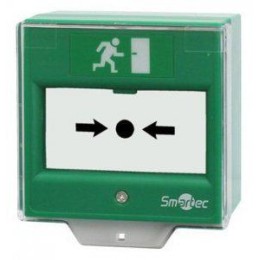 258158 Smartec | Устройство разблокировки двери со стеклянной вставкой ST-ER114D-GN