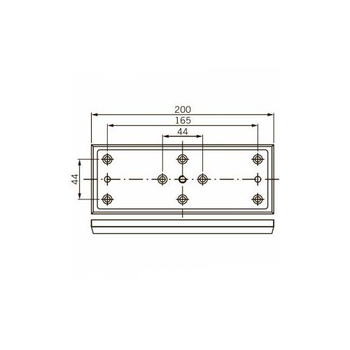 269903 dormakaba | Пластина удерживающая для EMC 1200 ALH